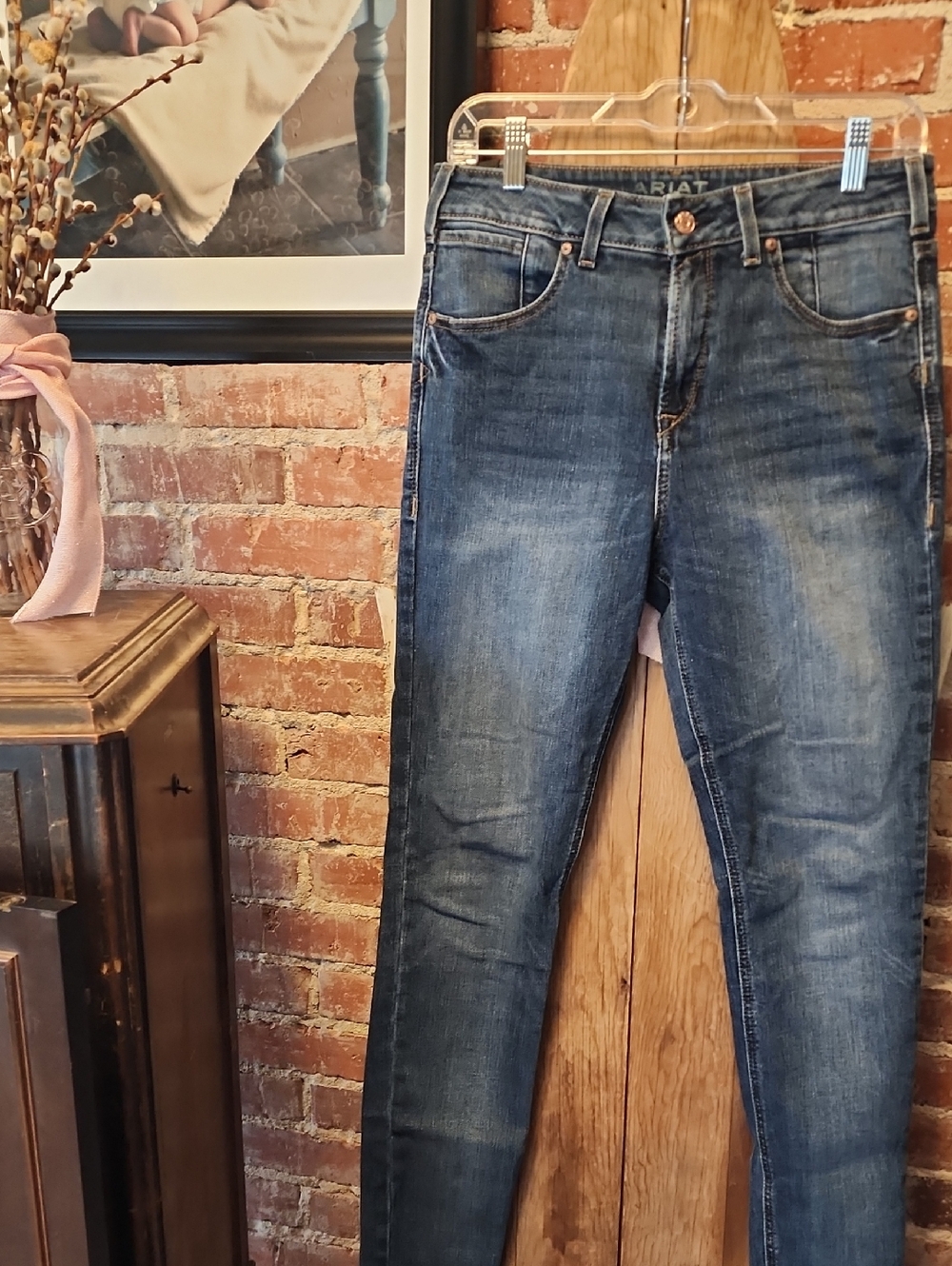 Ariat Women's Skinny Jeans - Dark Blue Wash